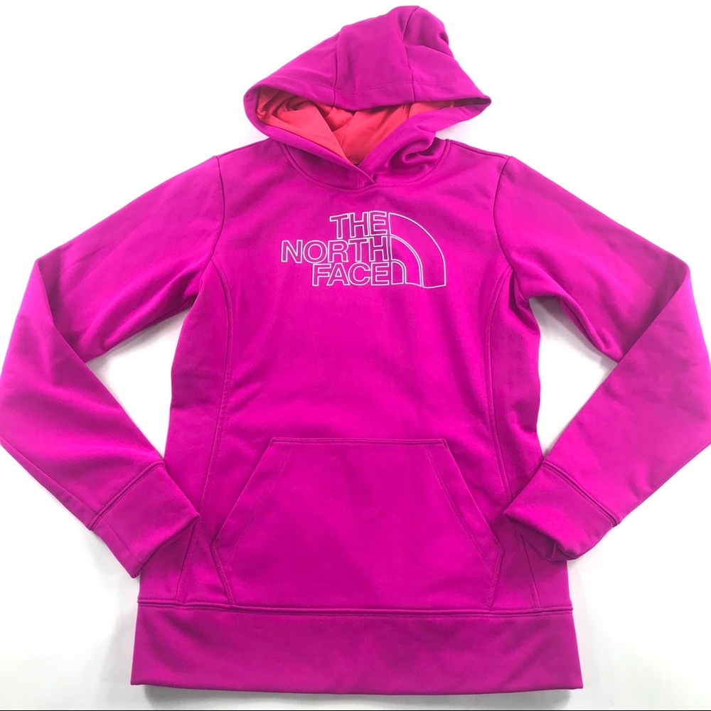 The North Face Pullover Hooded Sweatshirt Pink
